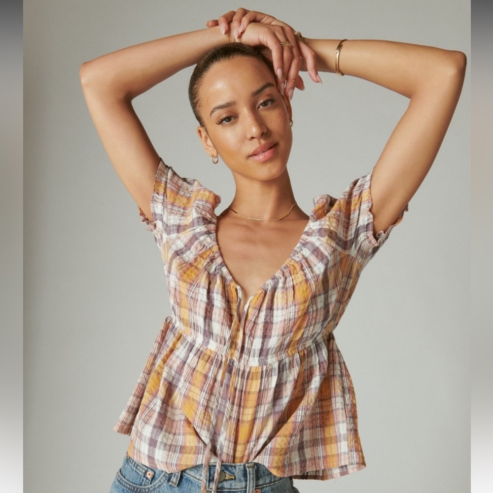 Lucky brand baby doll top